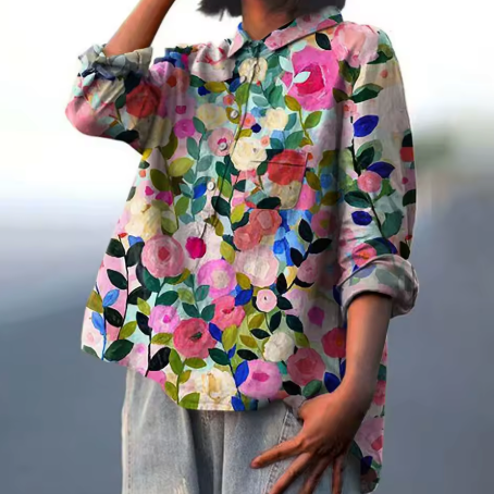 FLORAL AMELE | BLOUSE