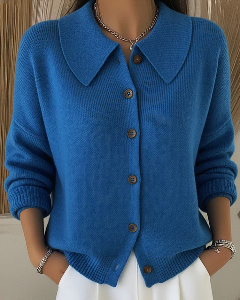 Long Sleeve Buttoned Blazer